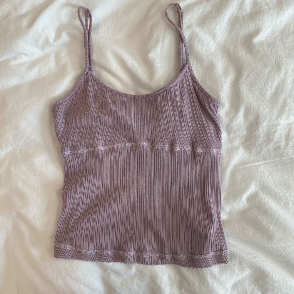 Cropped free people tank top